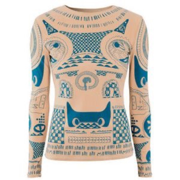 Maison Martin Margiela for H&M - Tromp L'Oeil Tattoo Top - Small - Circa 2012 - Picture 6 of 6